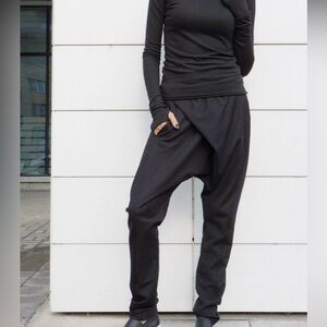 Women's Grey Aakasha Harem Pants